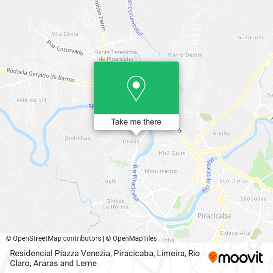 Mapa Residencial Piazza Venezia