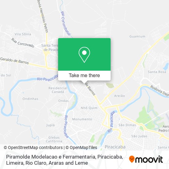 Mapa Piramolde Modelacao e Ferramentaria