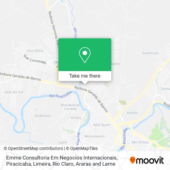 Emme Consultoria Em Negocios Internacionais map