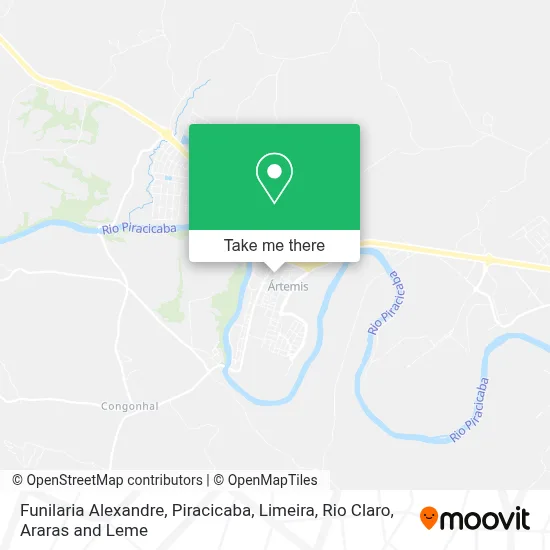 Funilaria Alexandre map