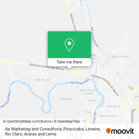 4p Marketing and Consultoria map