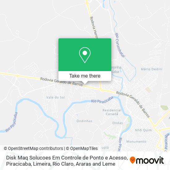 Mapa Disk Maq Solucoes Em Controle de Ponto e Acesso