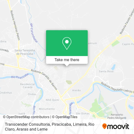 Transcender Consultoria map