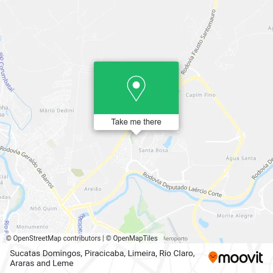 Sucatas Domingos map