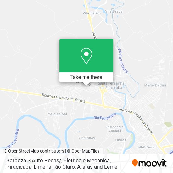 Barboza S Auto Pecas / , Eletrica e Mecanica map