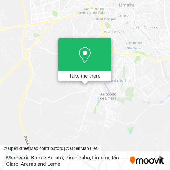 Mercearia Bom e Barato map