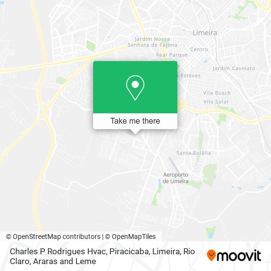 Charles P Rodrigues Hvac map