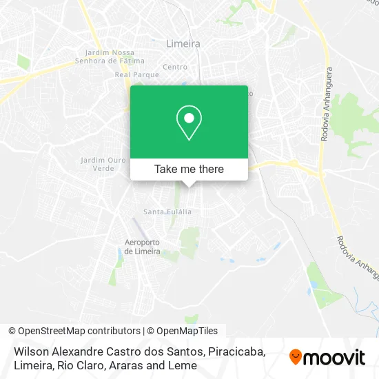 Wilson Alexandre Castro dos Santos map
