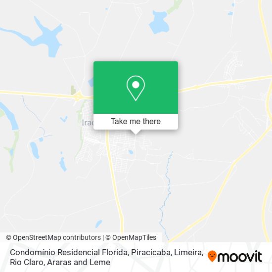 Mapa Condomínio Residencial Florida