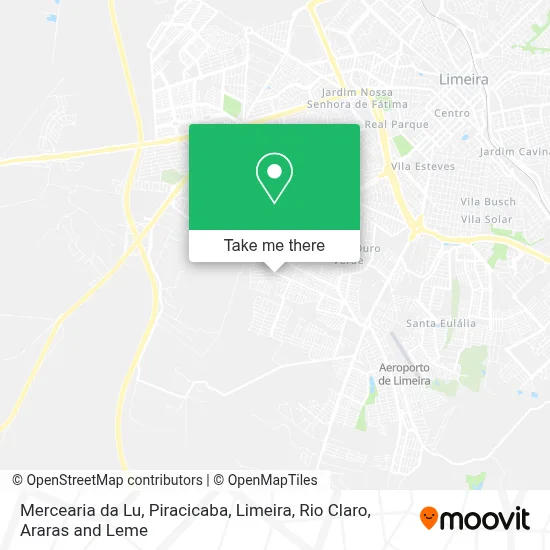 Mercearia da Lu map