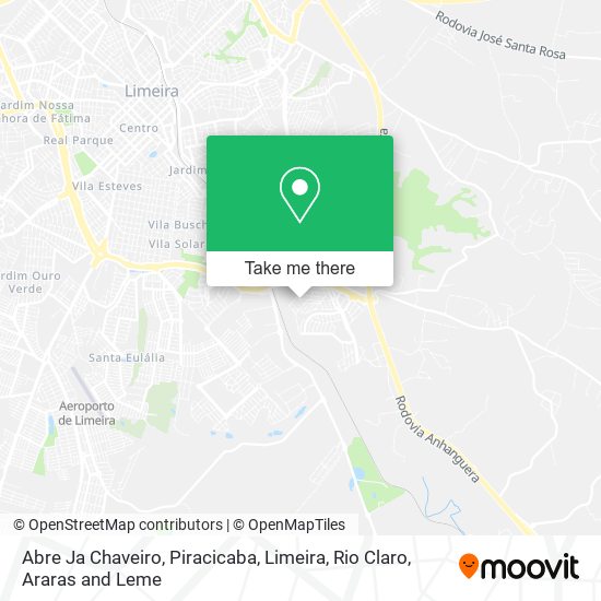 Mapa Abre Ja Chaveiro