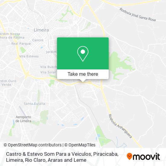 Castro & Estevo Som Para a Veiculos map