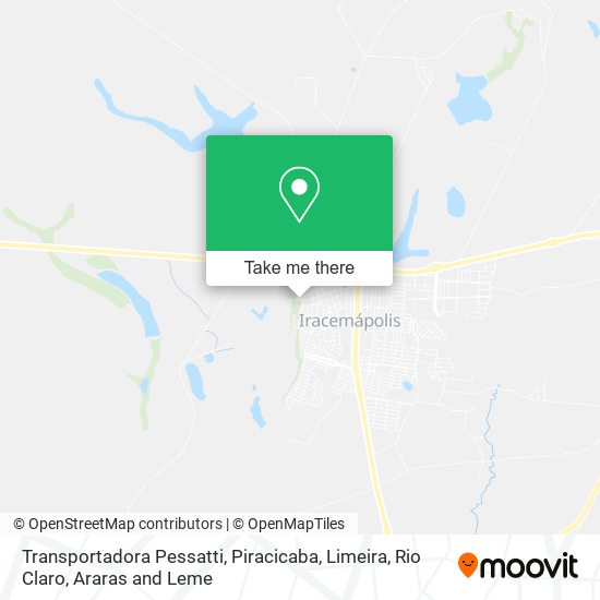 Transportadora Pessatti map