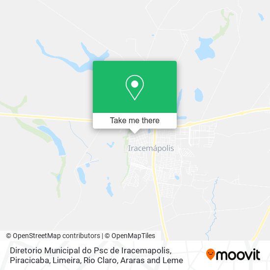 Diretorio Municipal do Psc de Iracemapolis map