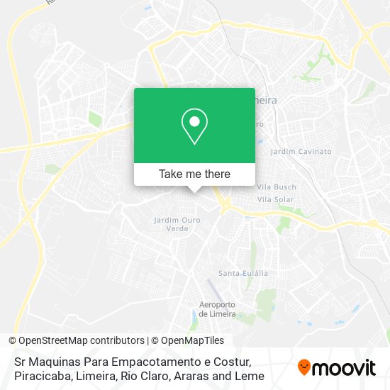 Sr Maquinas Para Empacotamento e Costur map