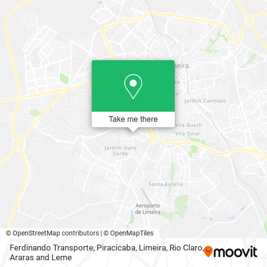 Ferdinando Transporte map