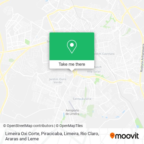 Limeira Oxi Corte map