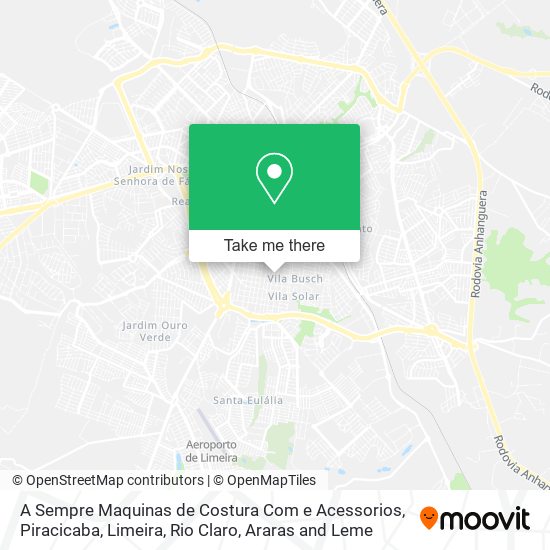 A Sempre Maquinas de Costura Com e Acessorios map