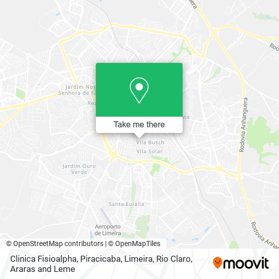 Clinica Fisioalpha map