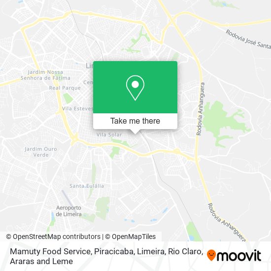 Mapa Mamuty Food Service