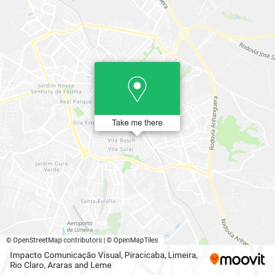 Impacto Comunicação Visual map