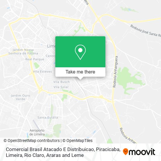 Comercial Brasil Atacado E Distribuicao map