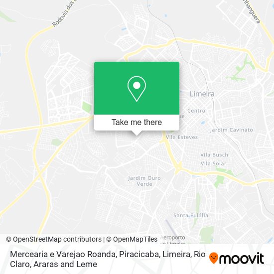 Mercearia e Varejao Roanda map