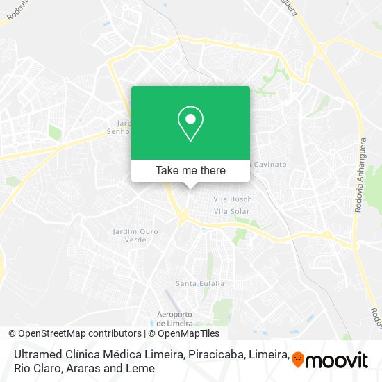 Ultramed Clínica Médica Limeira map