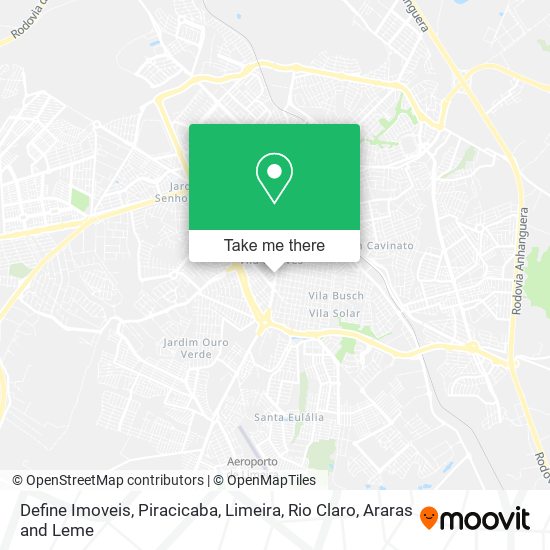 Mapa Define Imoveis