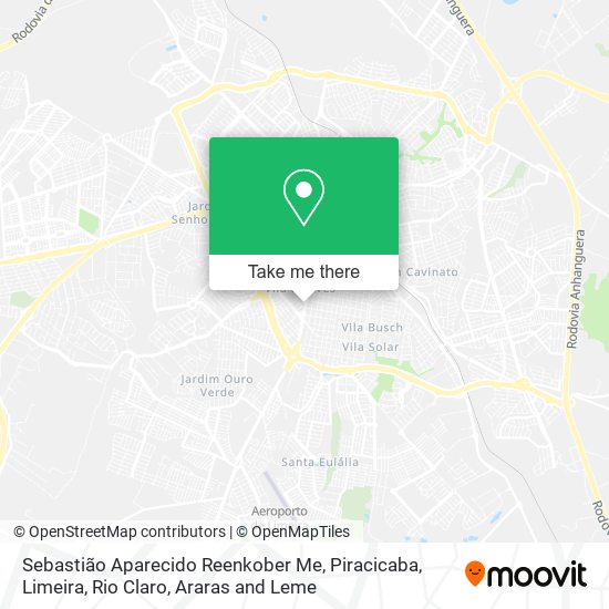 Sebastião Aparecido Reenkober Me map