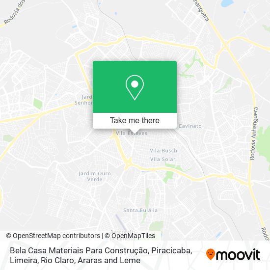 Bela Casa Materiais Para Construção map