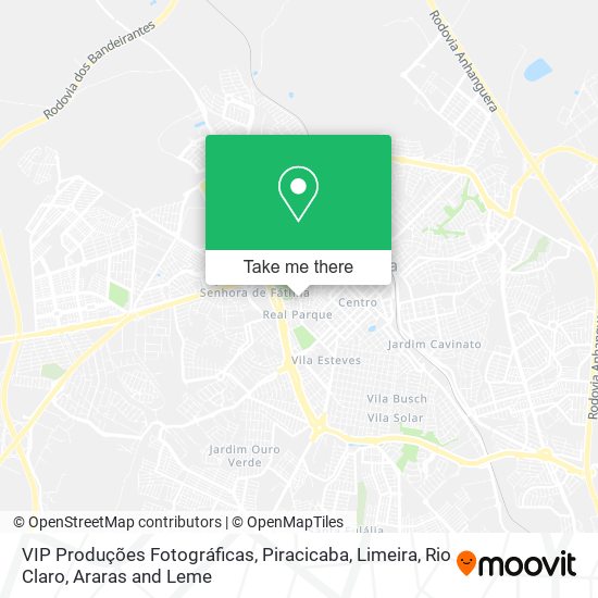 Mapa VIP Produções Fotográficas