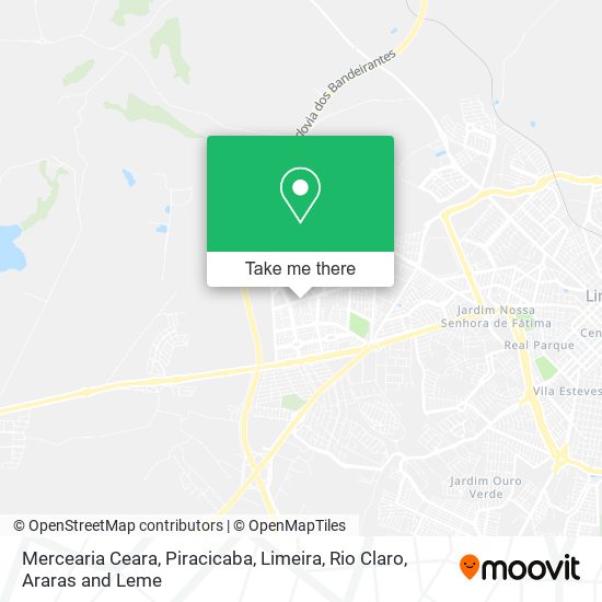 Mercearia Ceara map