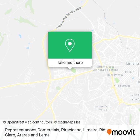 Representacoes Comerciais map