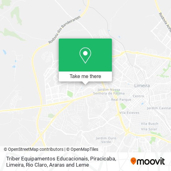 Triber Equipamentos Educacionais map