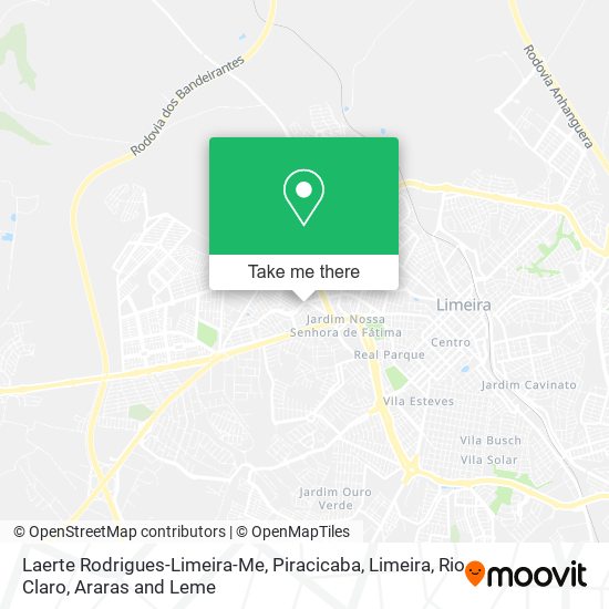 Mapa Laerte Rodrigues-Limeira-Me