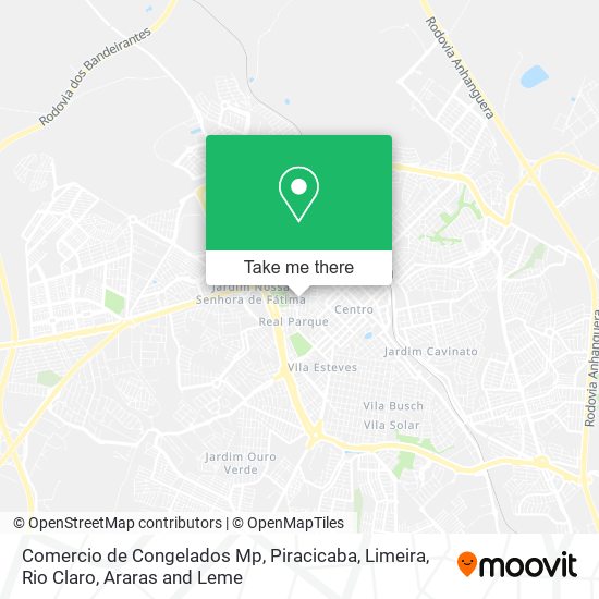 Comercio de Congelados Mp map