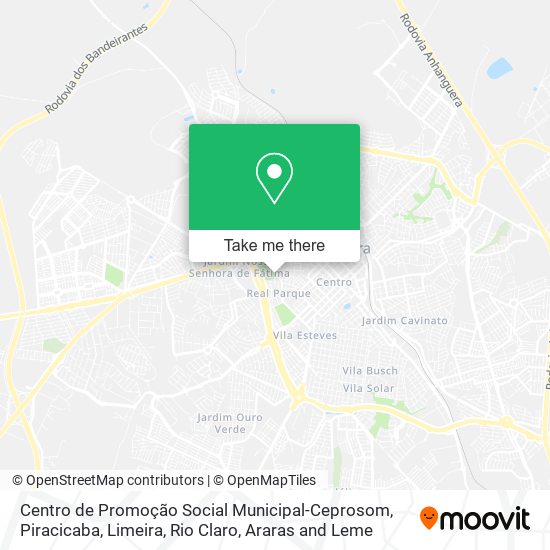 Centro de Promoção Social Municipal-Ceprosom map