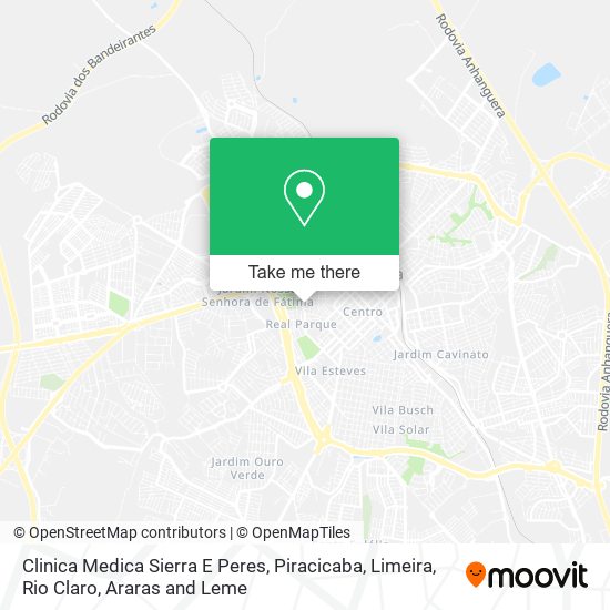 Mapa Clinica Medica Sierra E Peres