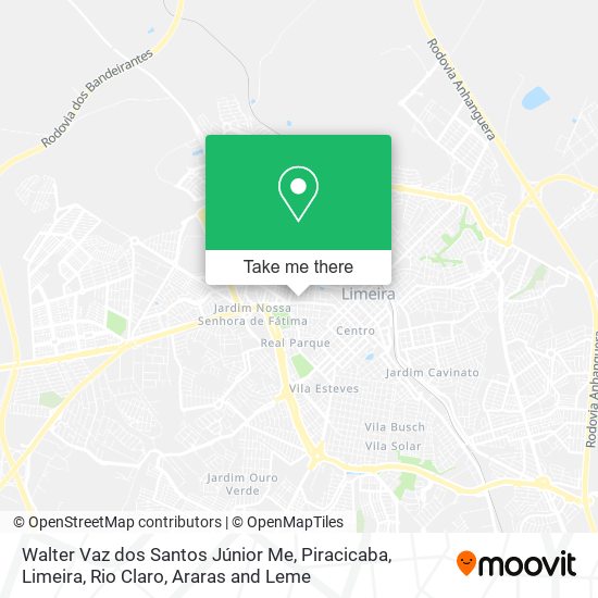 Walter Vaz dos Santos Júnior Me map