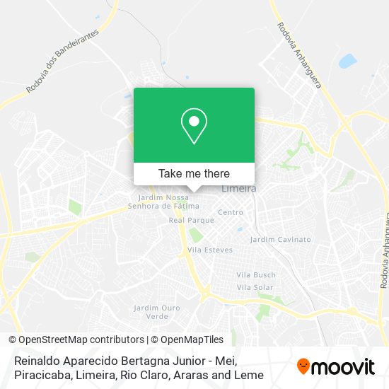 Reinaldo Aparecido Bertagna Junior - Mei map