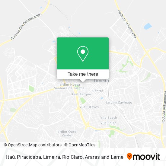 Itaú map