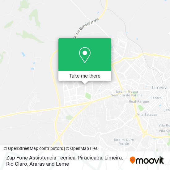 Mapa Zap Fone Assistencia Tecnica