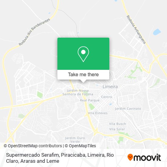 Supermercado Serafim map