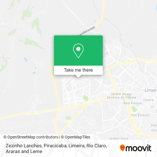 Zezinho Lanches map