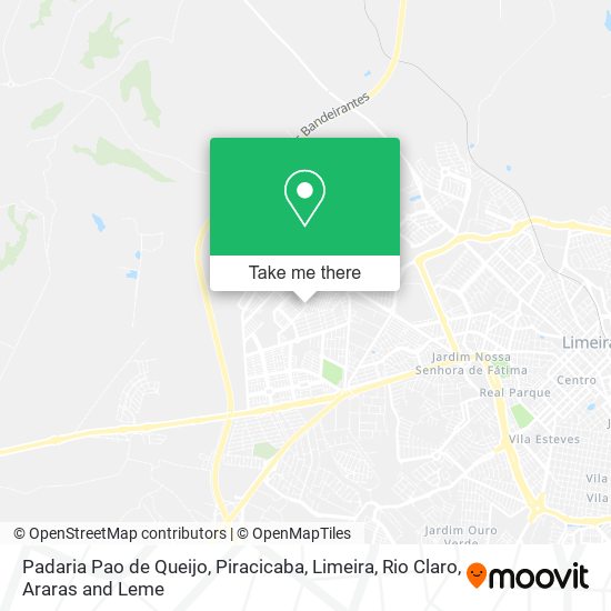 Padaria Pao de Queijo map