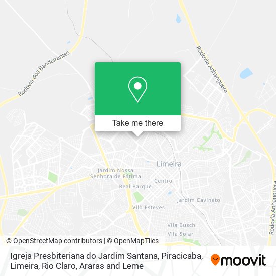 Igreja Presbiteriana do Jardim Santana map
