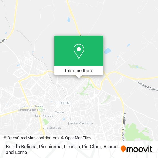 Bar da Belinha map
