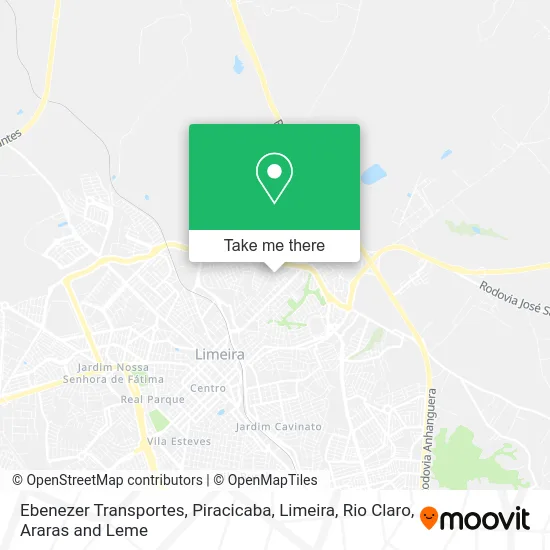 Ebenezer Transportes map