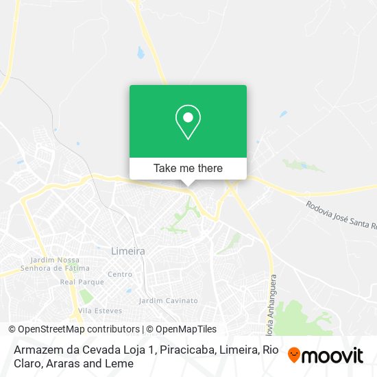 Armazem da Cevada Loja 1 map